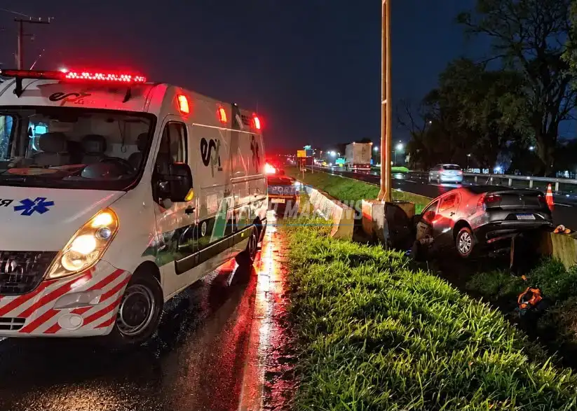Socorrista do SAMU de Paiçandu presta primeiros atendimentos a vereador ferido em acidente na PR-317